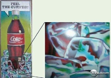 Mensagem subliminar na Coca-cola dos anos 80