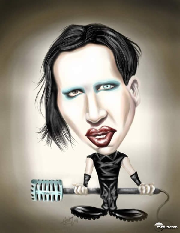 Manson Caricature
