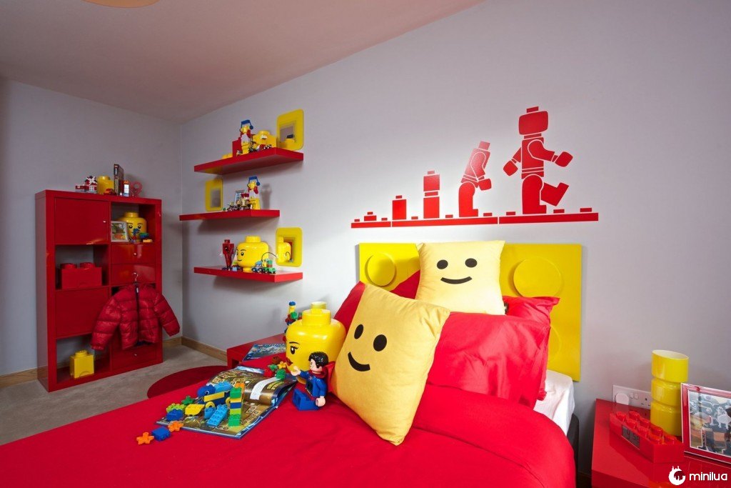 Fodásticos: Incríveis quartos a base de Lego