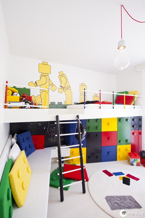 Fodásticos: Incríveis quartos a base de Lego