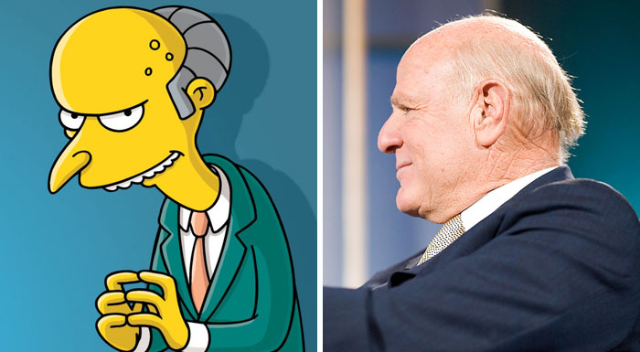 Mr. Burns (Barry Diller)