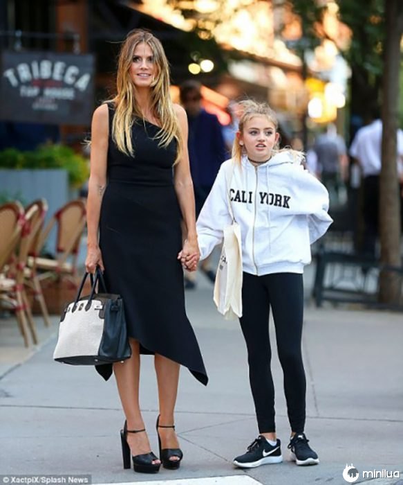 Heidi Klum e filha 