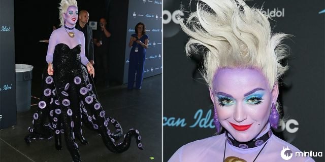 Katy Perry se transforma em Ursula para o episódio do American Idol com tema da Disney!