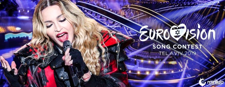 Madonna confirmada para tocar no Eurovision Song Contest deste ano