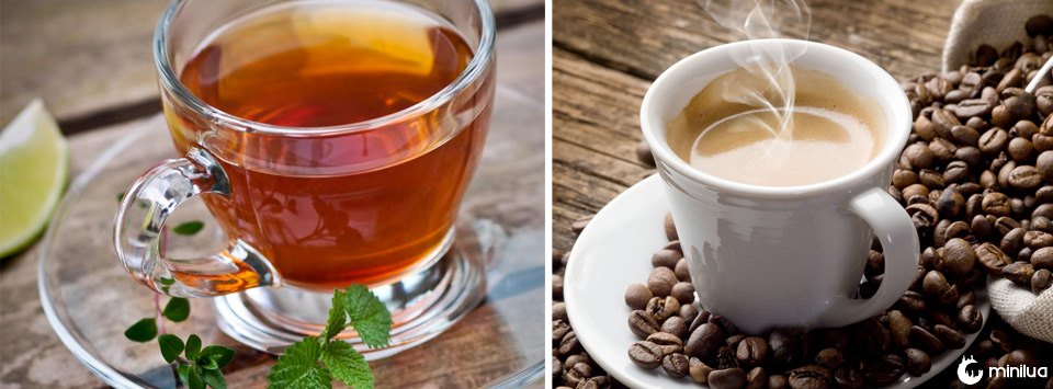 Café x chá: um é mais saudável que o outro?