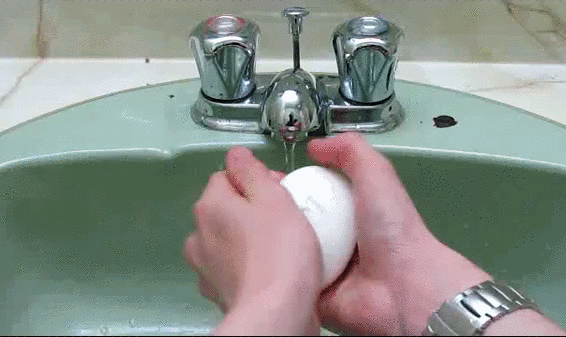 Experimento mostrou a importância de lavar as mãos