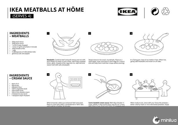IKEA compartilha receita icônica de almôndega e elas parecem muito fáceis de fazer do que móveis