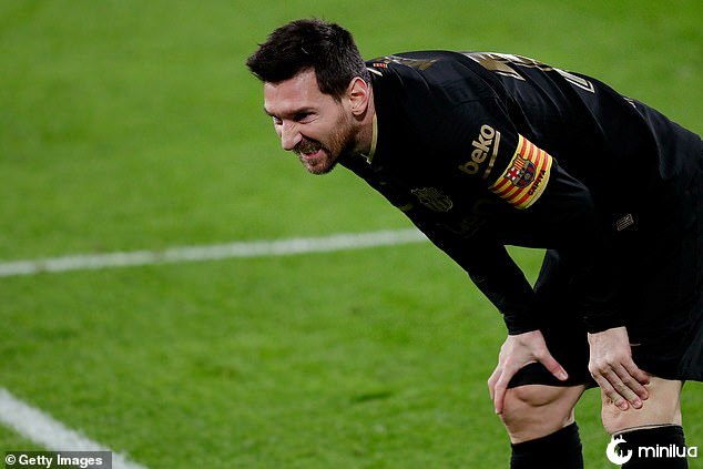 Talismã Lionel Messi não conseguiu inspirar sua equipe à vitória e pode deixar o clube no próximo verão